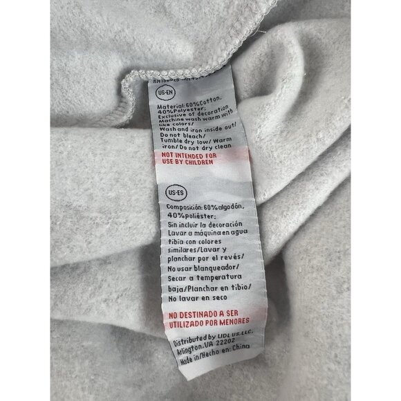 Disney Mickey Women’s Gray Hoodie Sweatshirt Dress Size Small (4/6) - Picture 11 of 15